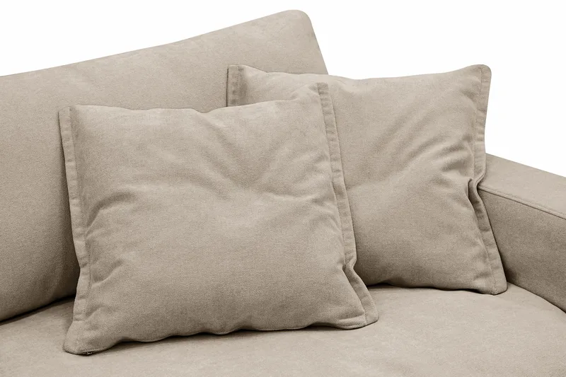 Valencia Extra Djup 5-sits Soffa med avtagbar och tvättbar klädsel - Brun - Products - Möbler - Soffa