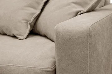 Valencia Extra Djup 5-sits Soffa med avtagbar och tvättbar klädsel - Brun - Products - Möbler - Soffa