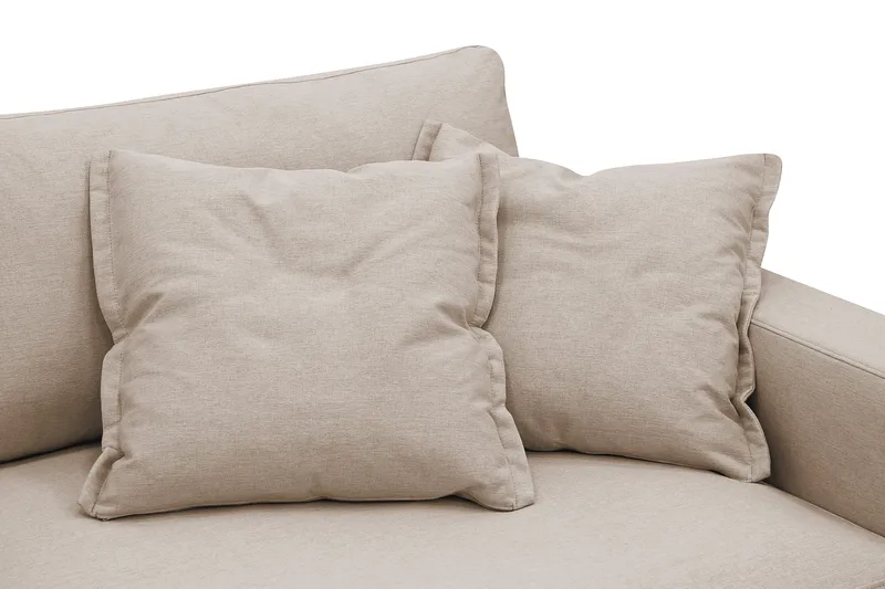 Valencia Extra Djup 5-sits Soffa med avtagbar och tvättbar klädsel - Ljusbrun - Products - Möbler - Soffa