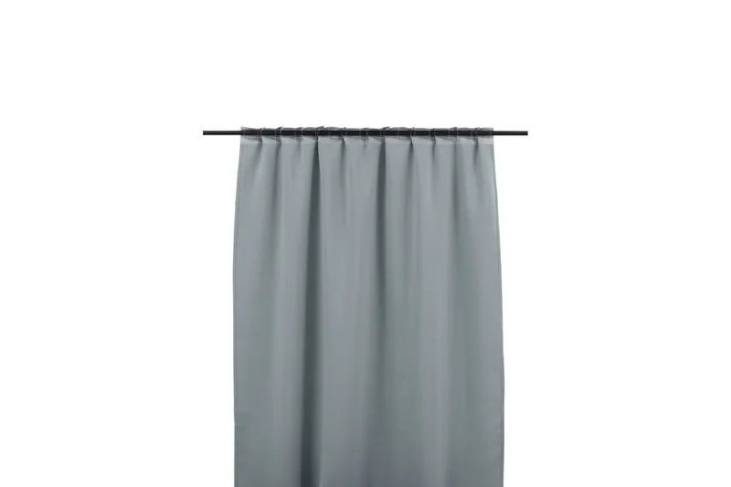 Evelyn Gardin 135x240 cm - Ljusgrå - Products - Textil & mattor - Gardiner - Gardinlängder - Kanallängd