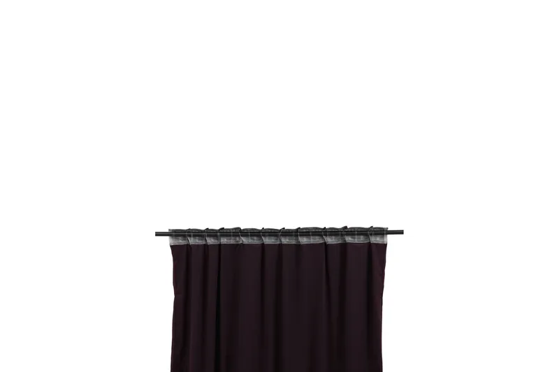 Mary Gardin 135x250 cm - Lila - Products - Textil & mattor - Gardiner - Gardinlängder - Kanallängd