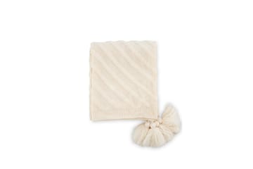 Katlyn Pläd 130x170 cm - Vit - Products - Textil & mattor - Filt & pläd