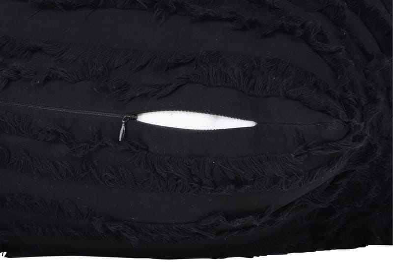 Edith Kuddfodral - Svart - Products - Textil & mattor - Kudde & kuddfodral - Kuddfodral