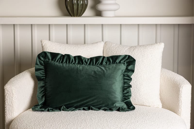 Hailey Kuddfodral - Grön - Products - Textil & mattor - Kudde & kuddfodral - Kuddfodral