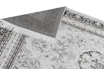 Casablanca Medallion Orientalisk Matta 130x190 - Silver - Products - Textil & mattor - Matta - Små mattor