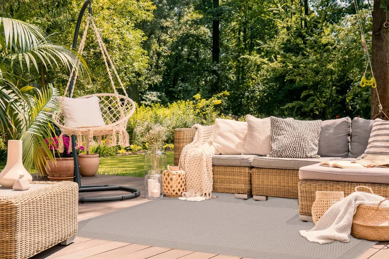 Miami Flatvävd Matta 160x230 cm - Natur - Products - Textil & mattor - Matta - Små mattor