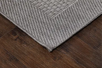 Miami Flatvävd Matta 80x200 cm - Grå - Products - Textil & mattor - Matta - Flatvävd matta