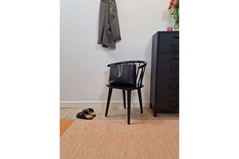 Alva Bomullsmatta 160x230 cm Rektangulär - Orange - Products - Textil & mattor - Matta - Modern matta - Bomullsmatta