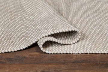 Alva Bomullsmatta 160x230 cm Rektangulär - Sand - Products - Textil & mattor - Matta - Modern matta - Bomullsmatta