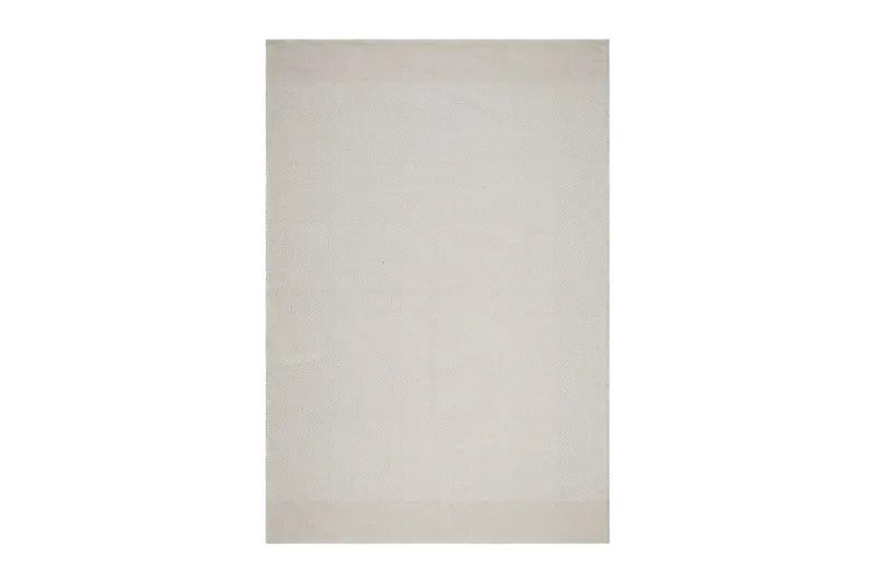 Alva Bomullsmatta 200x300 cm Rektangulär, Creme