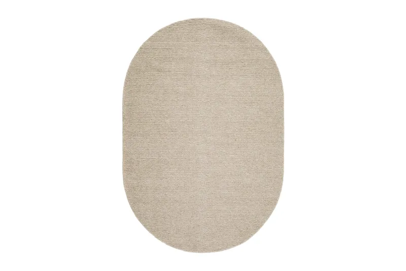 Dalarö Ullmatta 200x300 cm Oblong, Beige