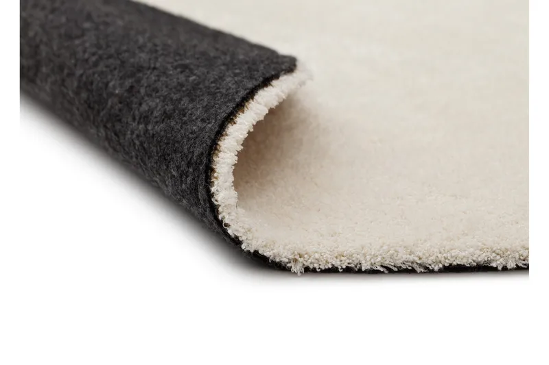 Feel Matta 240 Rund - Vit - Products - Textil & mattor - Matta - Modern matta - Ryamatta