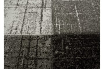 London Square Friezematta Rund 200 - Svart/Grå - Products - Textil & mattor - Matta - Modern matta - Wiltonmatta