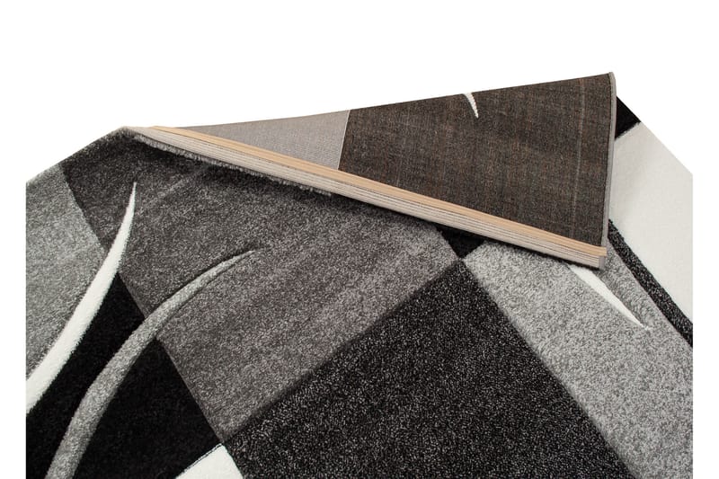 London Patch Friezematta 80x350 - Svart - Products - Textil & mattor - Matta - Modern matta - Wiltonmatta