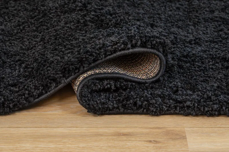 Lounge Ryamatta 240x340 cm Rektangulär - Svart - Products - Textil & mattor - Matta - Modern matta - Ryamatta