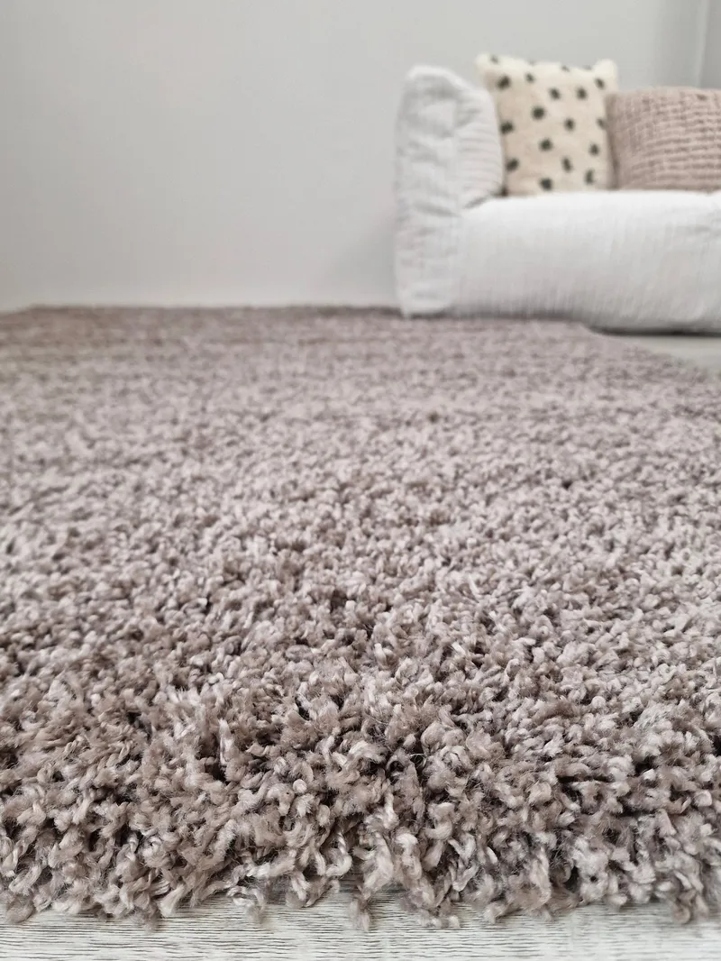 Lounge Ryamatta 80x150 cm Rektangulär - Linne - Products - Textil & mattor - Matta - Modern matta - Ryamatta