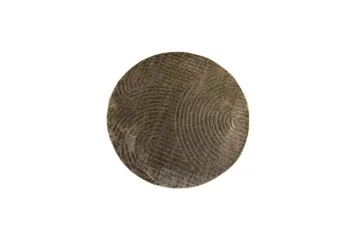 Maskinvävd Matta Genova Zen Rund - 200x200 cm, Mocca - Products - Textil & mattor - Matta - Modern matta - Wiltonmatta