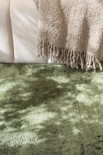 Cozy Ryamatta 240x340 cm Rektangulär - Grön - Products - Textil & mattor - Matta - Modern matta - Ryamatta