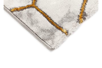 Skravelsbo Cube Matta 80x150 cm - Guld - Products - Textil & mattor - Matta - Modern matta - Wiltonmatta