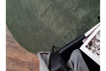 Soft Wiltonmatta 240 cm Rund - Smaragdgrön - Products - Textil & mattor - Matta - Modern matta - Wiltonmatta