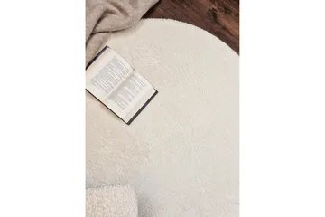 Soft Wiltonmatta Rund 120 cm - Vit - Products - Textil & mattor - Matta - Modern matta - Wiltonmatta