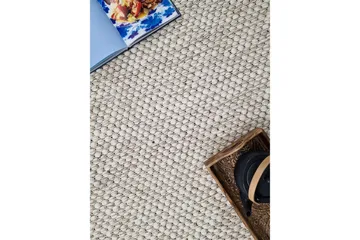 Torekov Ullmatta 75x230 cm - Creme - Products - Textil & mattor - Matta - Modern matta - Ullmatta