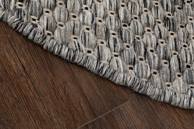 Torekov Ullmatta Rund 200 cm - Grå - Products - Textil & mattor - Matta - Modern matta - Ullmatta