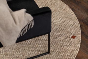 Torekov Ullmatta Rund 240 cm - Linne - Products - Textil & mattor - Matta - Modern matta - Ullmatta