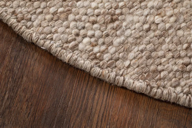 Skagen Ullmatta Rund 200 cm - Linne - Products - Textil & mattor - Matta - Modern matta - Ullmatta