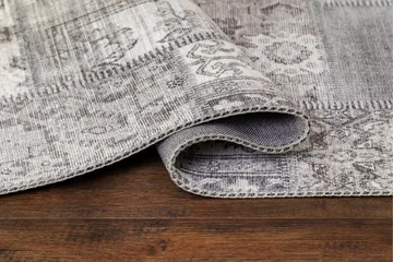 Patchwork Wiltonmatta 240x330 cm Rektangulär - Silver - Products - Textil & mattor - Matta - Modern matta - Wiltonmatta