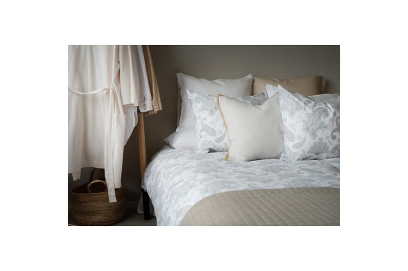 Påslakanset Enkelsäng 2-Dels Tilly - Grå - Products - Textil & mattor - Sängkläder - Bäddset & påslakanset - Påslakanset dubbelsäng