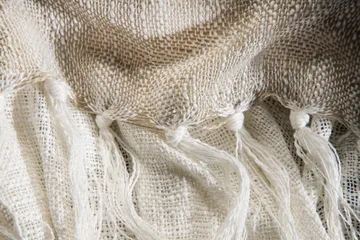 Sandy Pläd 130x170 cm - Offwhite/Beige/Brun - Products - Textil & mattor - Filt & pläd