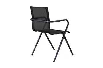 Alina Matstol Utomhus - Svart - Products - Utemöbler & utemiljö - Balkong & altan - Balkongmöbler - Balkongstol