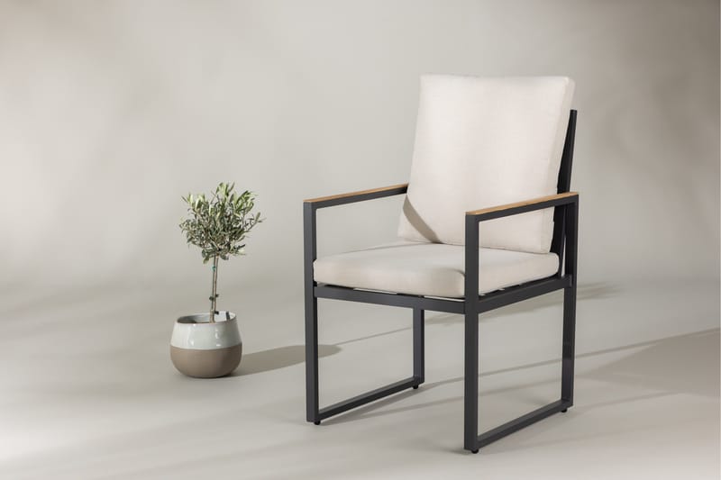 Aspvik Matstol Svart - Venture Home - Products - Utemöbler & utemiljö - Balkong & altan - Balkongmöbler - Balkongstol