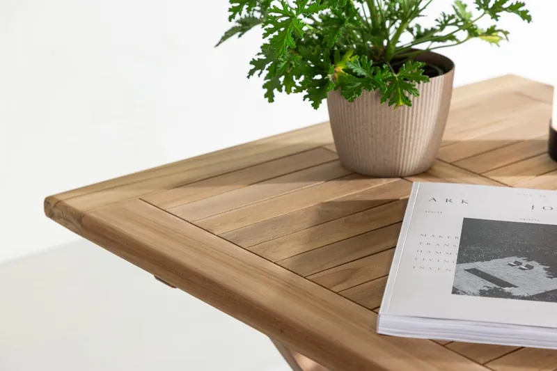 Cafébord Kenya 70 cm Utomhus - Natur - Products - Utemöbler & utemiljö - Balkong & altan - Balkongmöbler - Balkongbord