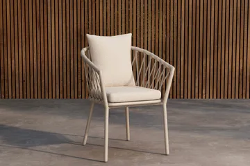 Matstol Linos Utomhus - vit - Products - Utemöbler & utemiljö - Balkong & altan - Balkongmöbler - Balkongstol