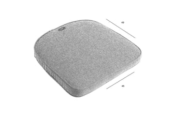 Sittdyna Fritab Krabi Canyon - Antikrosa - Products - Utemöbler & utemiljö - Dynor - Sittdyna & ryggdyna utemöbler