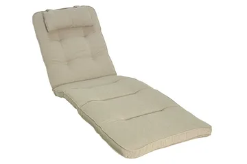 Standard Solsängsdyna 62 cm Beige - FRITAB - Products - Utemöbler & utemiljö - Dynor - Solsängsdynor
