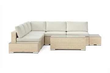 Bahamas Hörnsoffa (Vändbar) öppet avslut inkl avslut 5 sits - bord utan hylla - Products - Utemöbler & utemiljö - Loungemöbler - Loungeset & loungegrupp