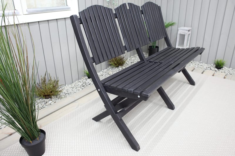 Delpino Utesoffa - Kaffesvart - Products - Utemöbler & utemiljö - Loungemöbler - Loungesoffor