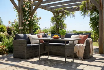 James Light Soffgrupp Utomhus  5-sits - Grå - Products - Utemöbler & utemiljö - Loungemöbler - Loungeset & loungegrupp