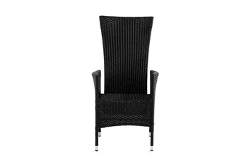 Jenny Matstol utomhus Ställbar - Justerbar Utefåtölj i Konstrotting - Svart - Products - Utemöbler & utemiljö - Loungemöbler - Loungestol utomhus