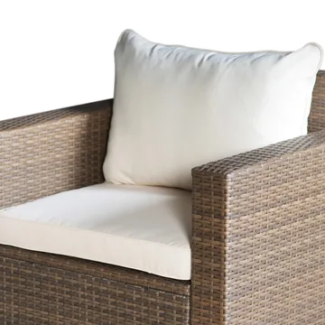 Loungegrupp utemöbler | Brun konstrotting | Huvudskär - Products - Utemöbler & utemiljö - Loungemöbler - Loungeset & loungegrupp