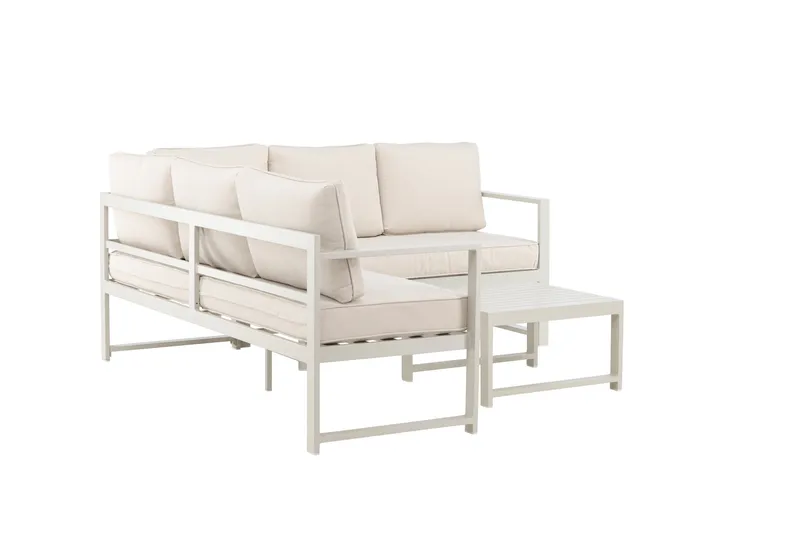 Salvador Soffgrupp Utomhus 4-sits - Svart - Products - Utemöbler & utemiljö - Loungemöbler - Loungeset & loungegrupp