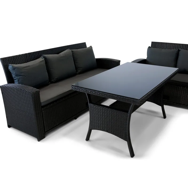 Soffgrupp utemöbler | Inbyggd förvaring | Lyfco Sannäs - Products - Utemöbler & utemiljö - Loungemöbler - Loungeset & loungegrupp