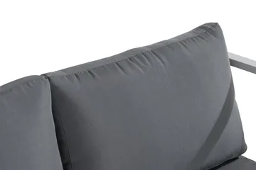 Tunis Soffgrupp - Vit / Gråa dynor - Products - Utemöbler & utemiljö - Loungemöbler - Loungeset & loungegrupp