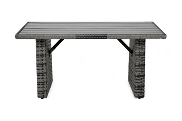 James Utebord 85x145 cm – Matbord utomhus i konstrotting med bordsskiva i Aintwood - Grå - Products - Utemöbler & utemiljö - Utebord & trädgårdsbord - Matbord utomhus