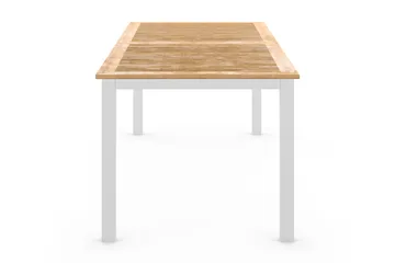 Las Vegas Förlängningsbart Matbord Utomhus 220x280x100 cm - Vit / Natur - Products - Utemöbler & utemiljö - Utebord & trädgårdsbord - Matbord utomhus