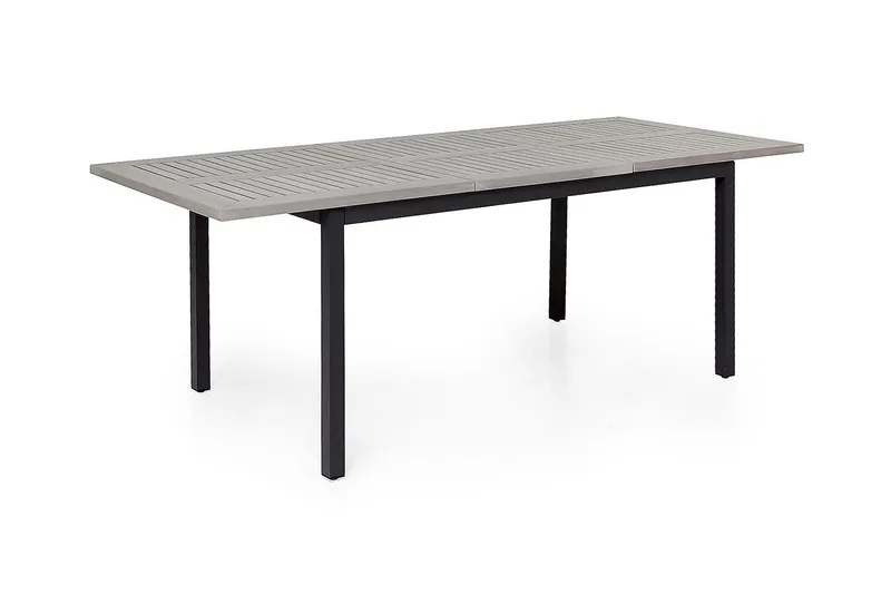 Monaco Förlängningsbart Matbord 152-210x90 cm - Svart / Grå - Products - Utemöbler & utemiljö - Utebord & trädgårdsbord - Matbord utomhus