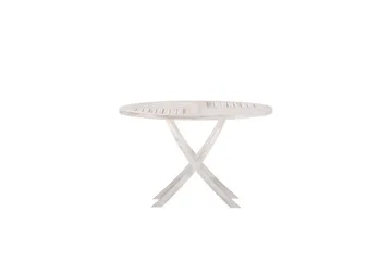 Runt matbord Kenya 120 cm Utomhus - vitputsad - Products - Utemöbler & utemiljö - Utebord & trädgårdsbord - Matbord utomhus